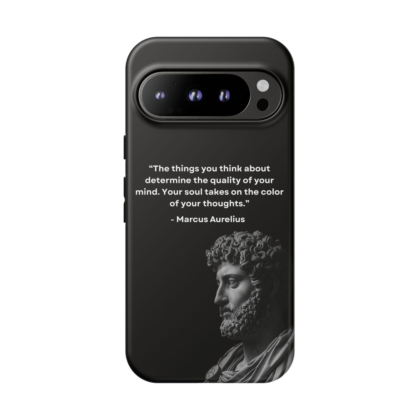 “Color of Thought” – Marcus Aurelius Quote Tough Phone Case