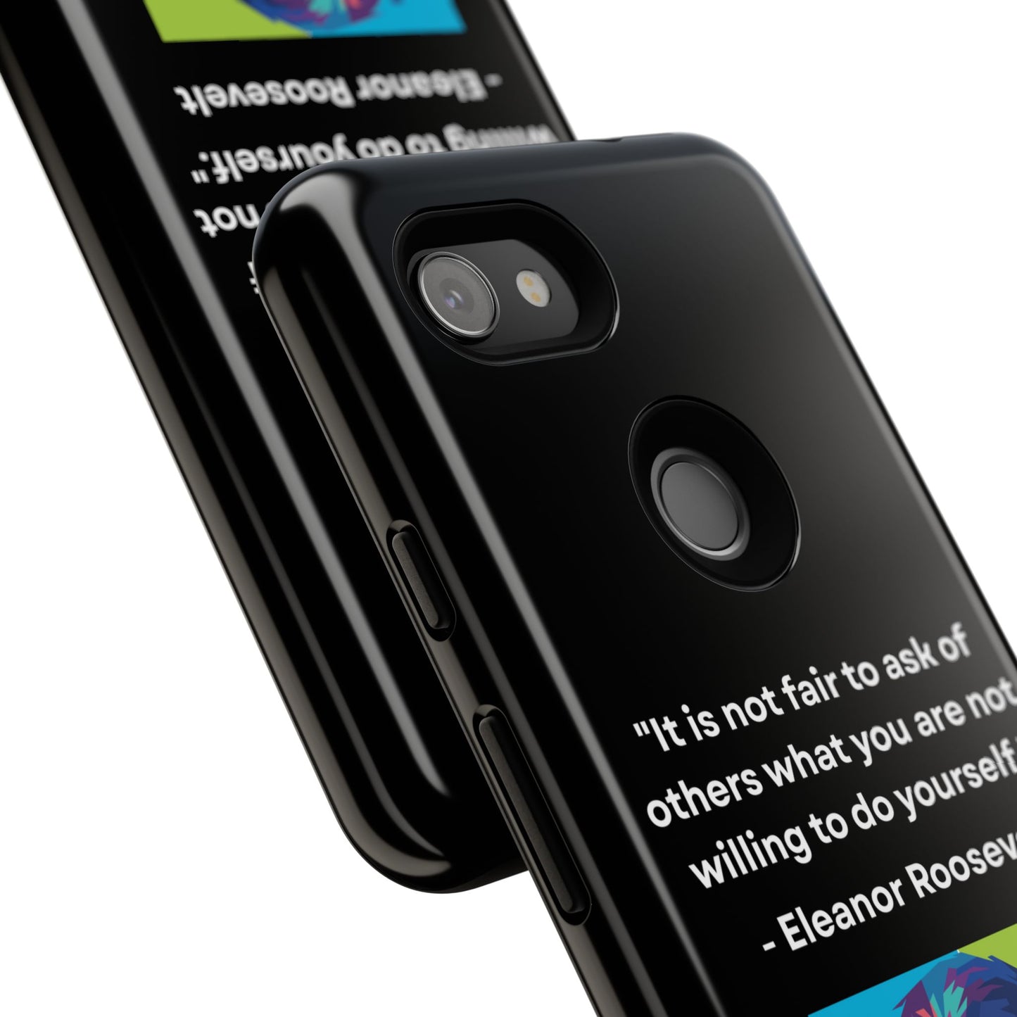 “Lead by Example” – Eleanor Roosevelt Quote Tough Phone Case