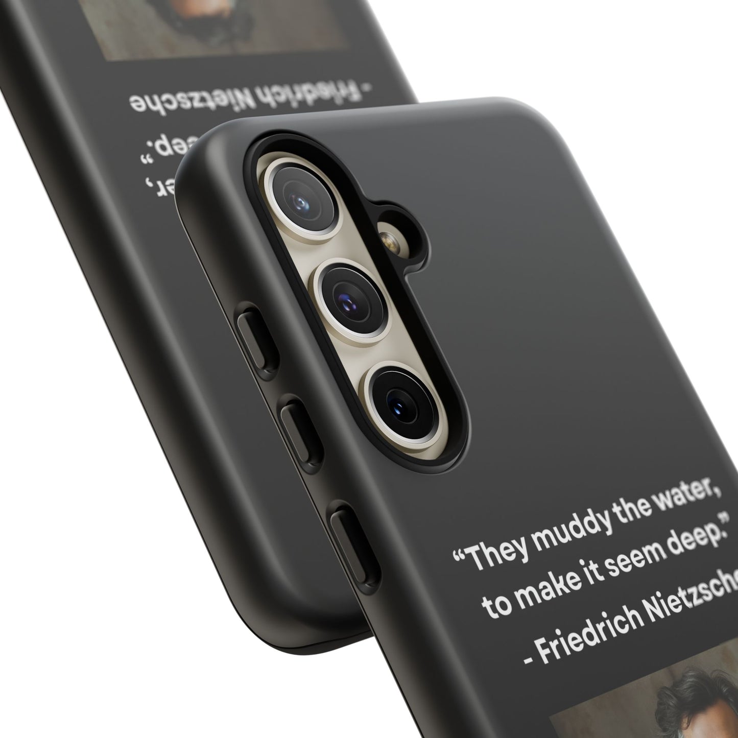 “False Depth” – Friedrich Nietzsche Quote Tough Phone Case