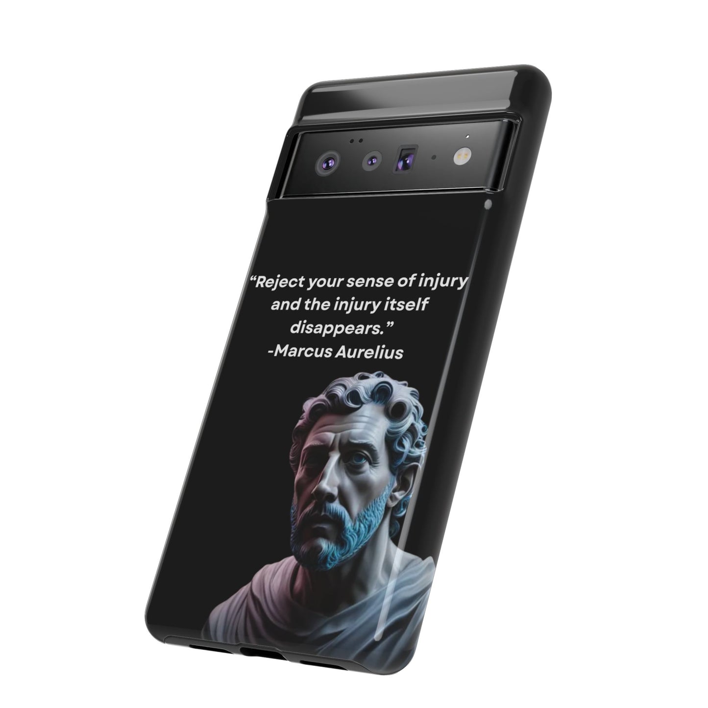 “Strength Within” – Marcus Aurelius Quote Tough Phone Case