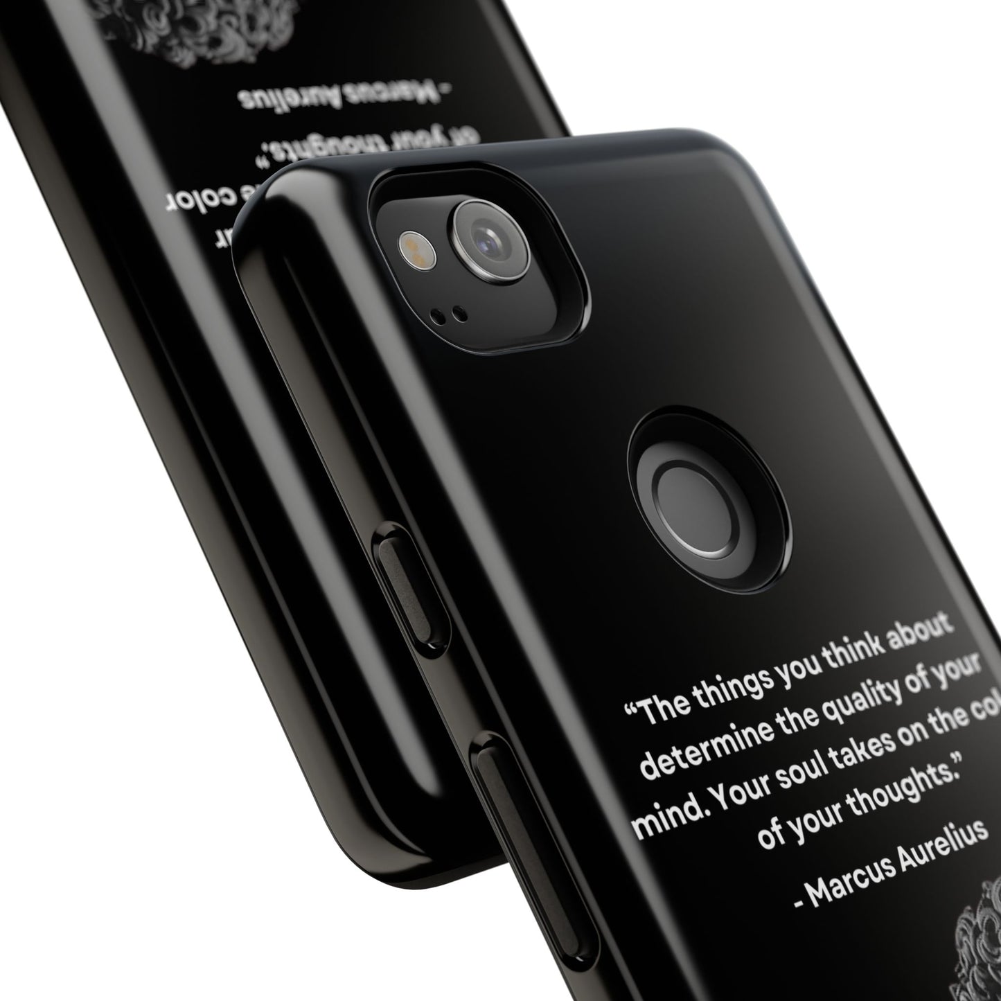 “Color of Thought” – Marcus Aurelius Quote Tough Phone Case