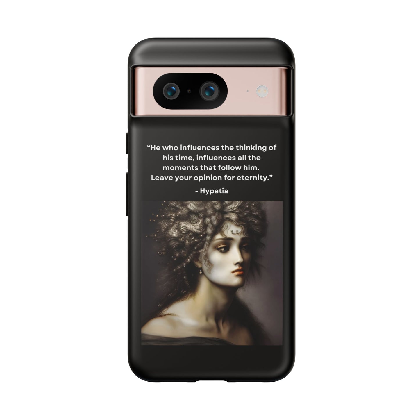 “Leave Your Mark” – Hypatia Quote Tough Phone Case