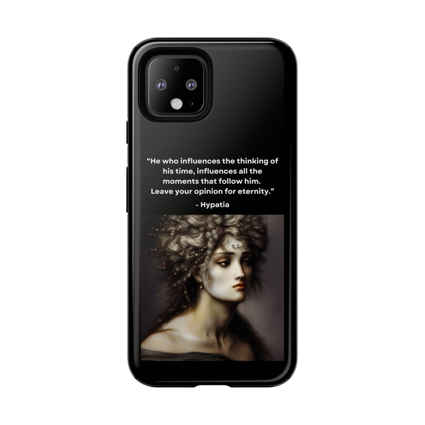 “Leave Your Mark” – Hypatia Quote Tough Phone Case