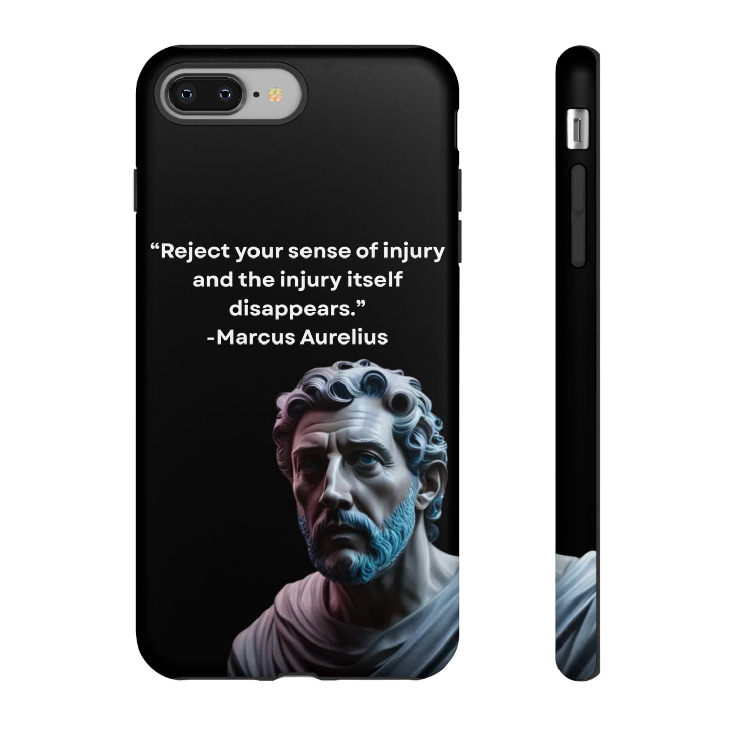 “Strength Within” – Marcus Aurelius Quote Tough Phone Case