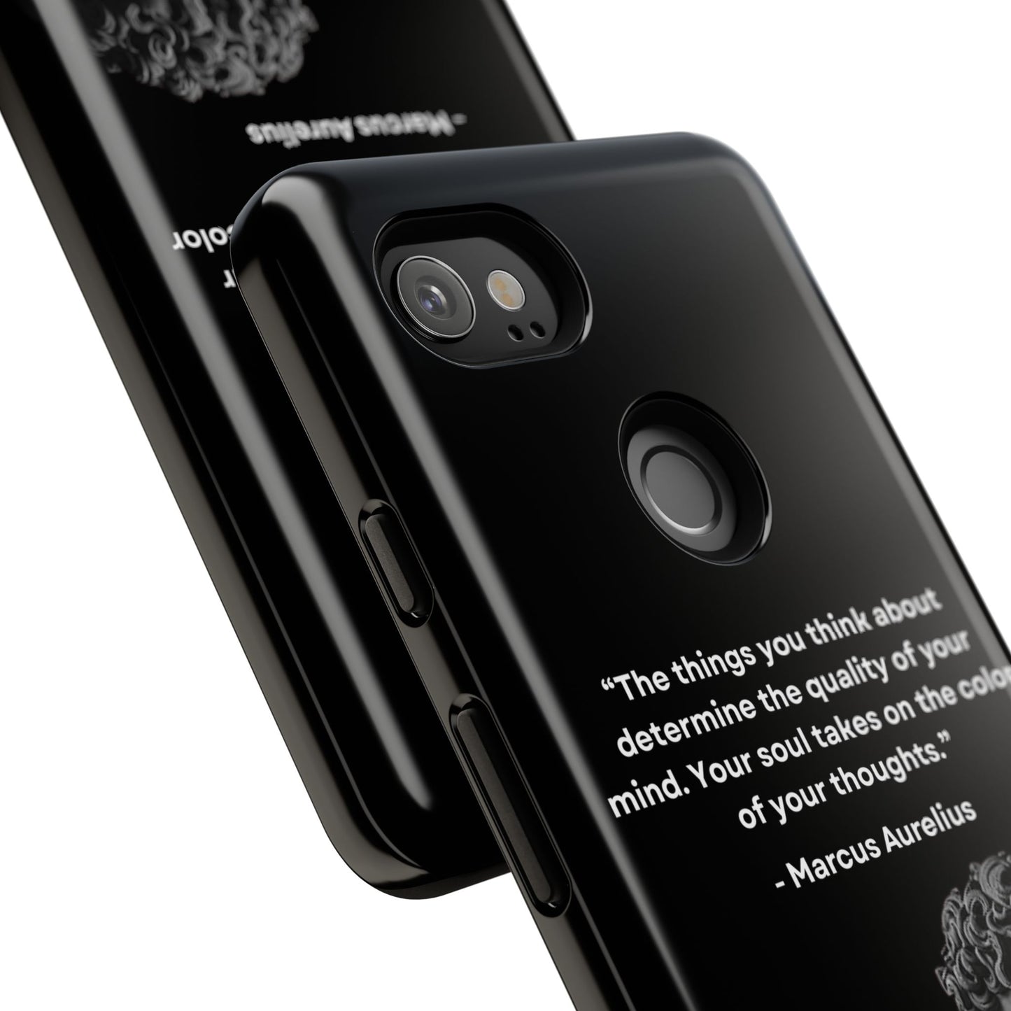 “Color of Thought” – Marcus Aurelius Quote Tough Phone Case