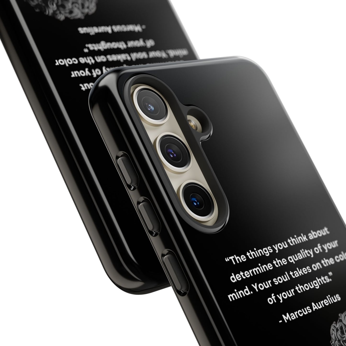 “Color of Thought” – Marcus Aurelius Quote Tough Phone Case