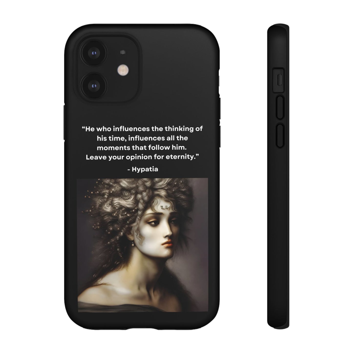 “Leave Your Mark” – Hypatia Quote Tough Phone Case