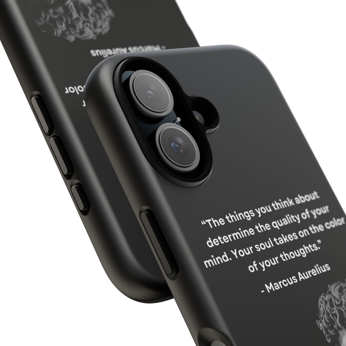 “Color of Thought” – Marcus Aurelius Quote Tough Phone Case