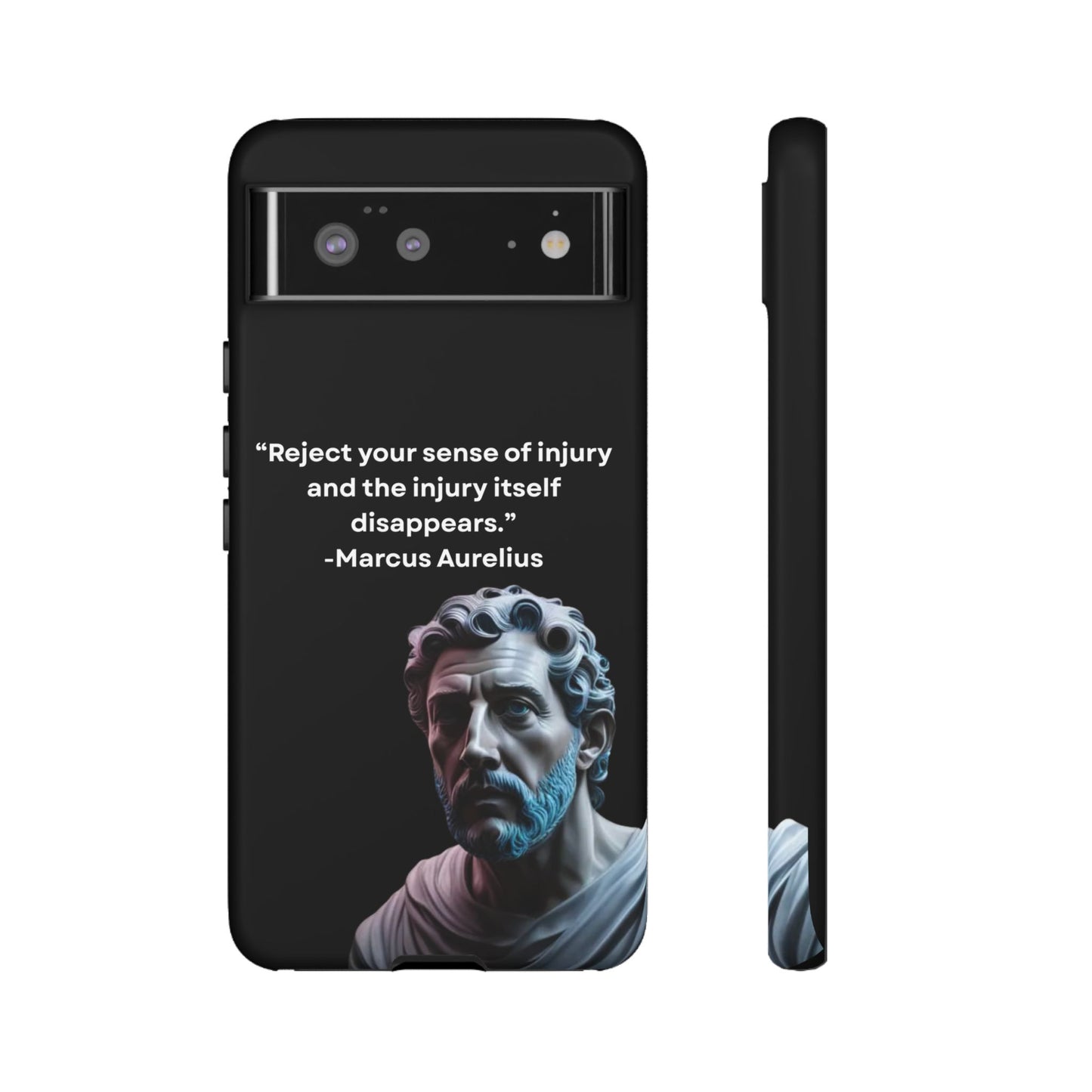 “Strength Within” – Marcus Aurelius Quote Tough Phone Case