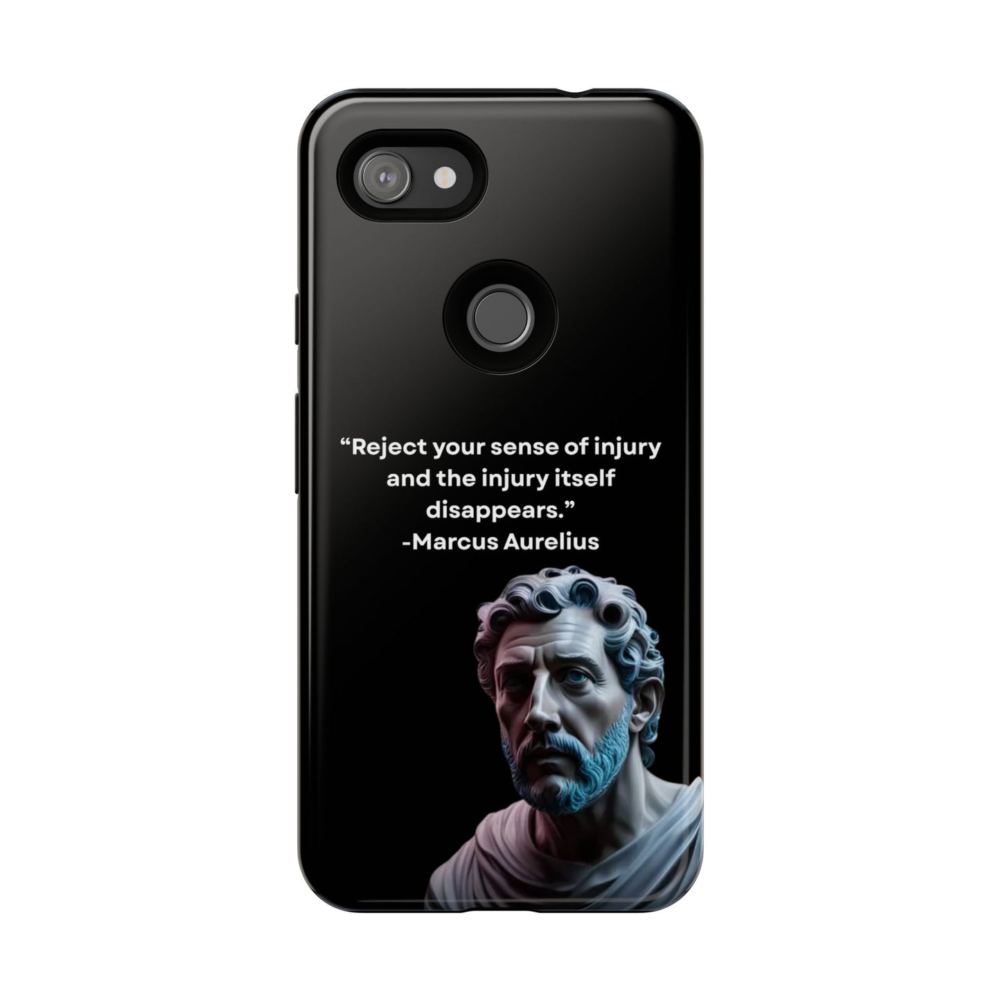 “Strength Within” – Marcus Aurelius Quote Tough Phone Case