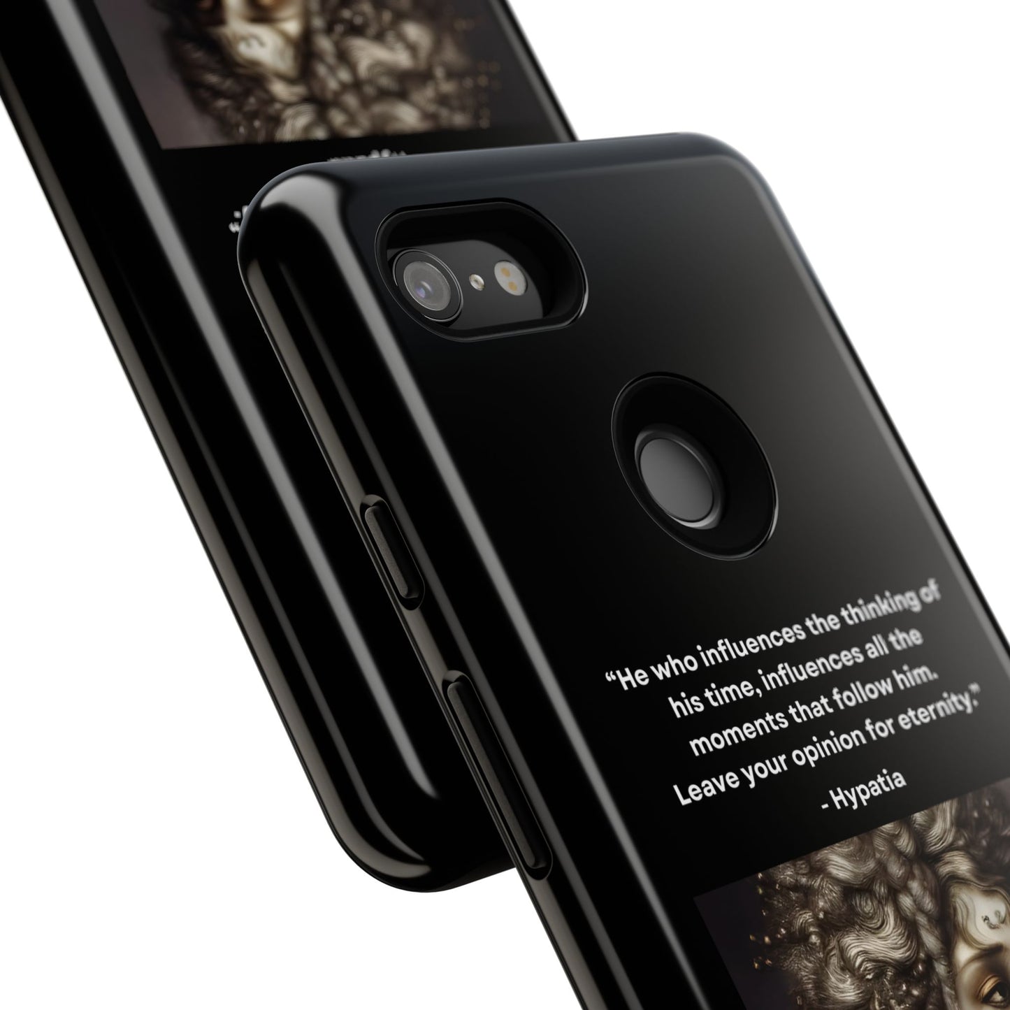 “Leave Your Mark” – Hypatia Quote Tough Phone Case