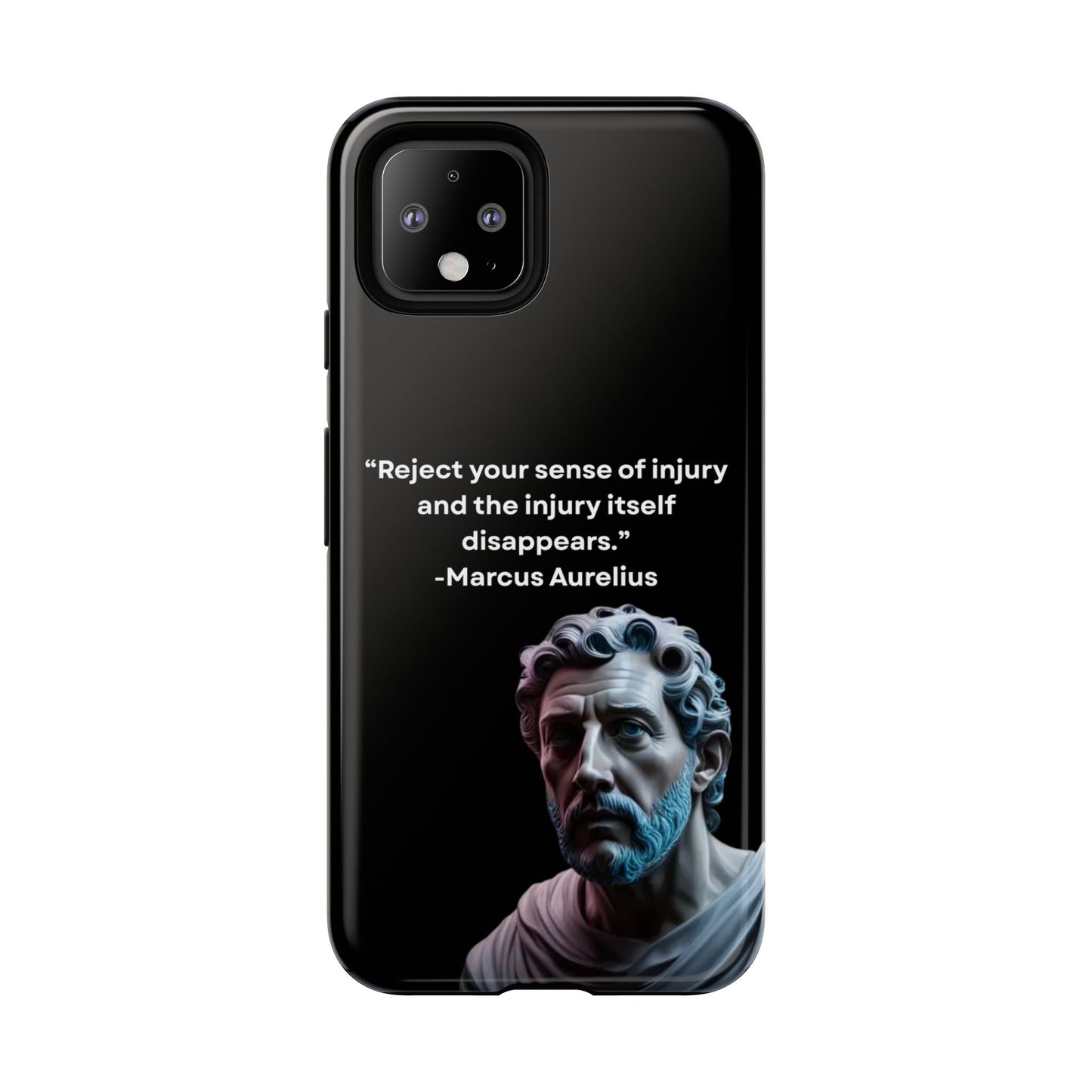“Strength Within” – Marcus Aurelius Quote Tough Phone Case