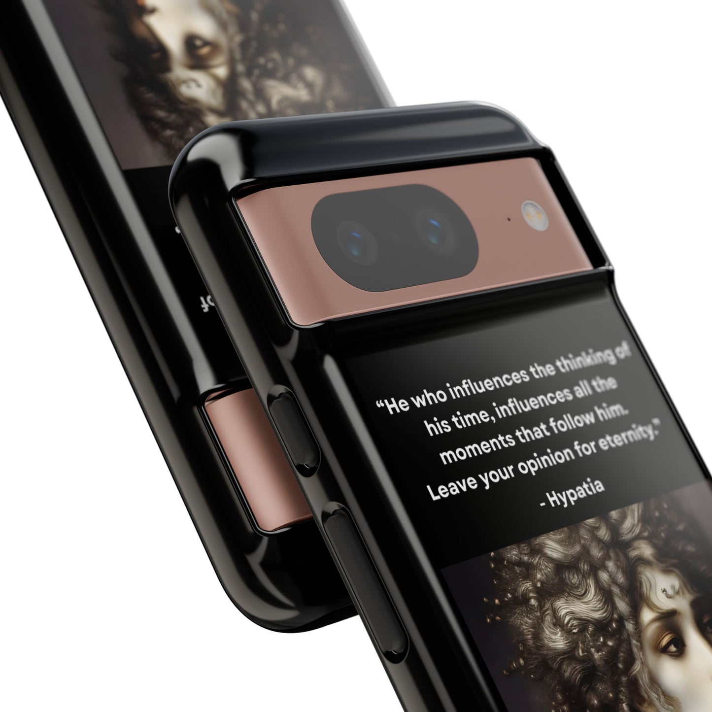 “Leave Your Mark” – Hypatia Quote Tough Phone Case