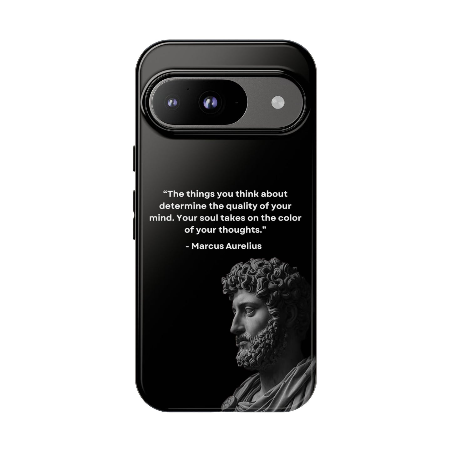 “Color of Thought” – Marcus Aurelius Quote Tough Phone Case