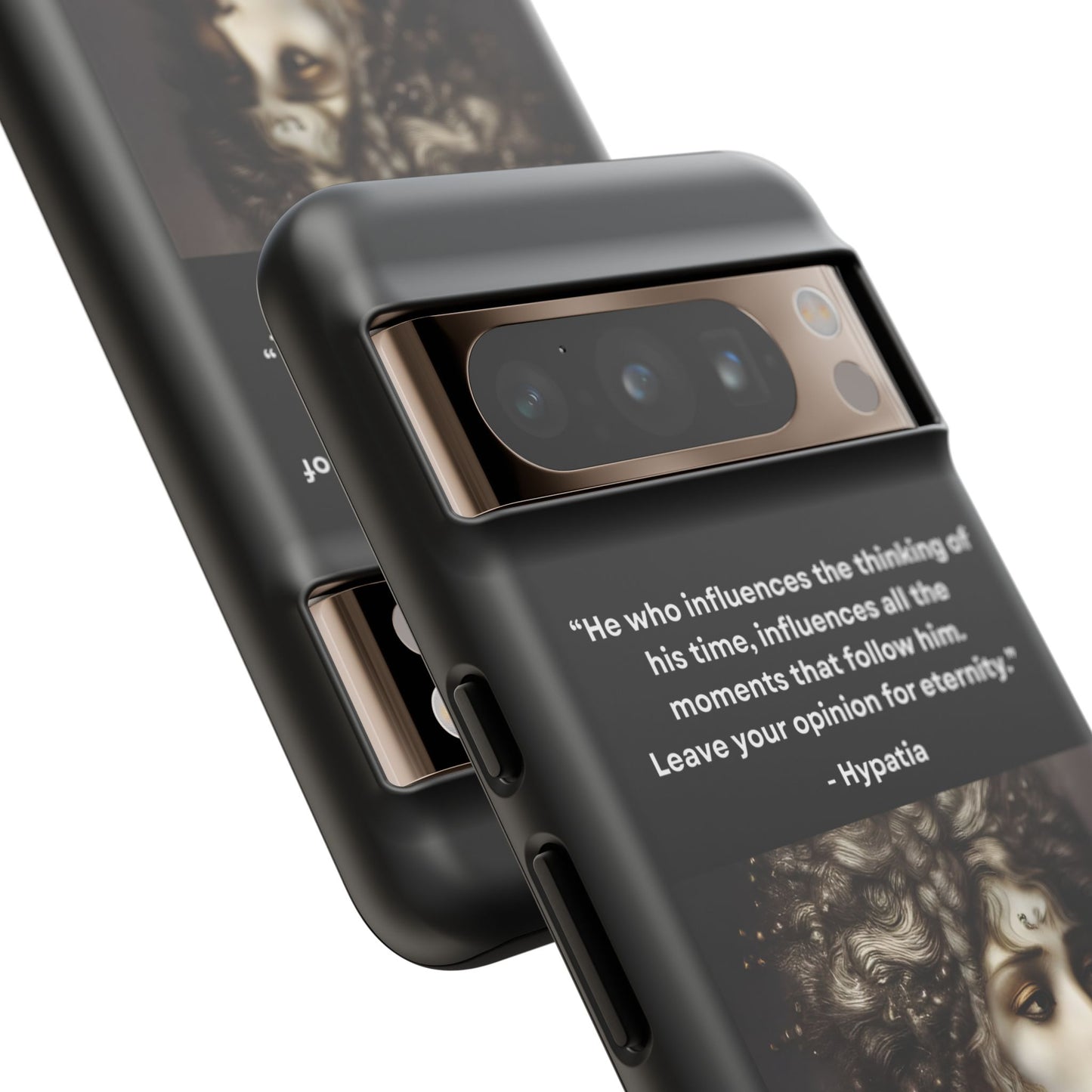 “Leave Your Mark” – Hypatia Quote Tough Phone Case