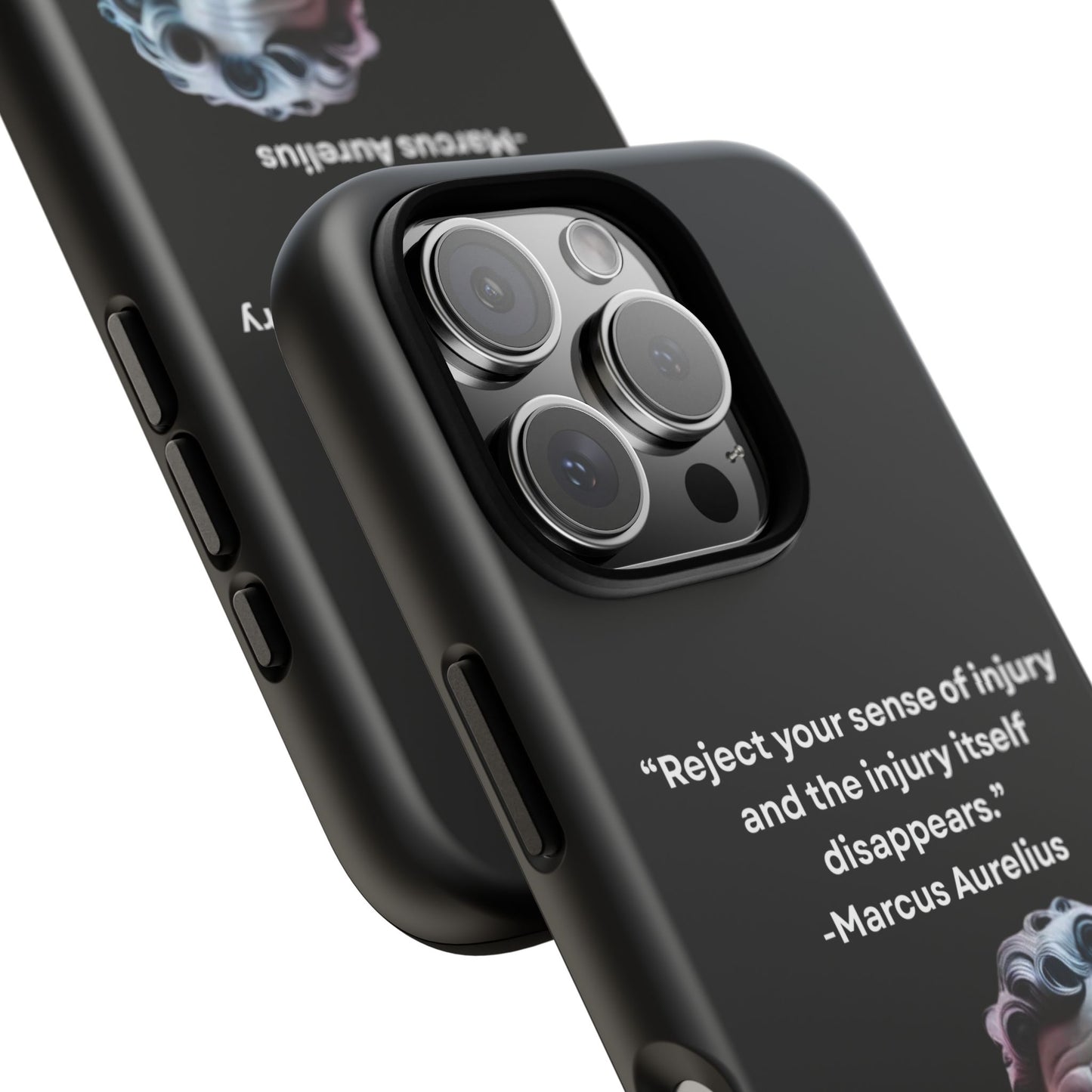 “Strength Within” – Marcus Aurelius Quote Tough Phone Case
