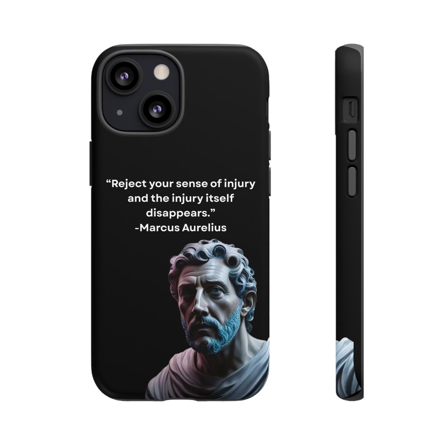 “Strength Within” – Marcus Aurelius Quote Tough Phone Case