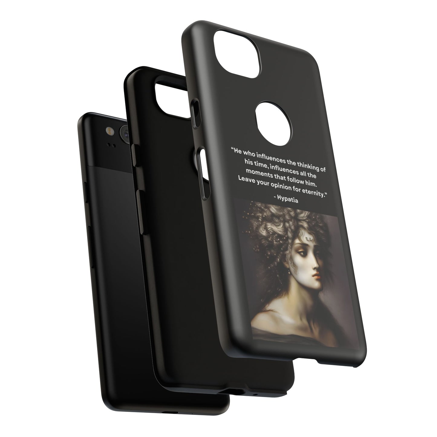 “Leave Your Mark” – Hypatia Quote Tough Phone Case