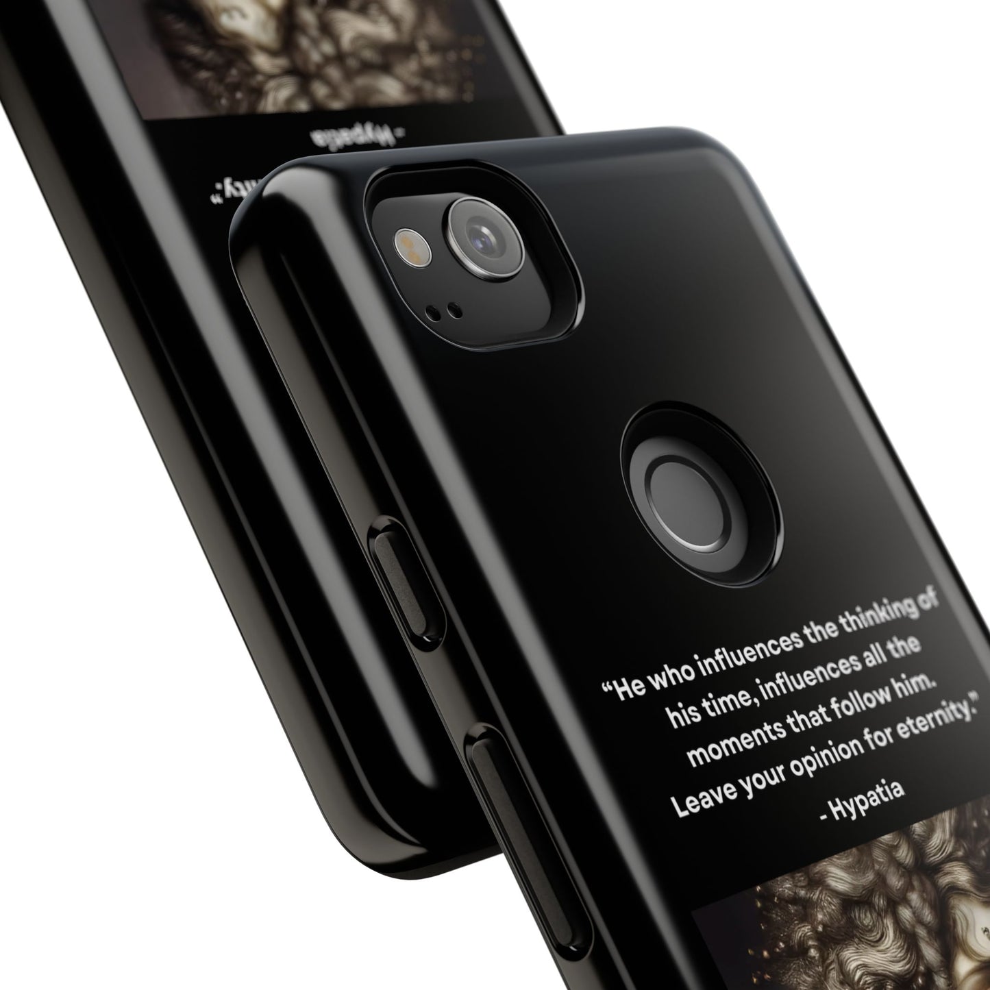 “Leave Your Mark” – Hypatia Quote Tough Phone Case