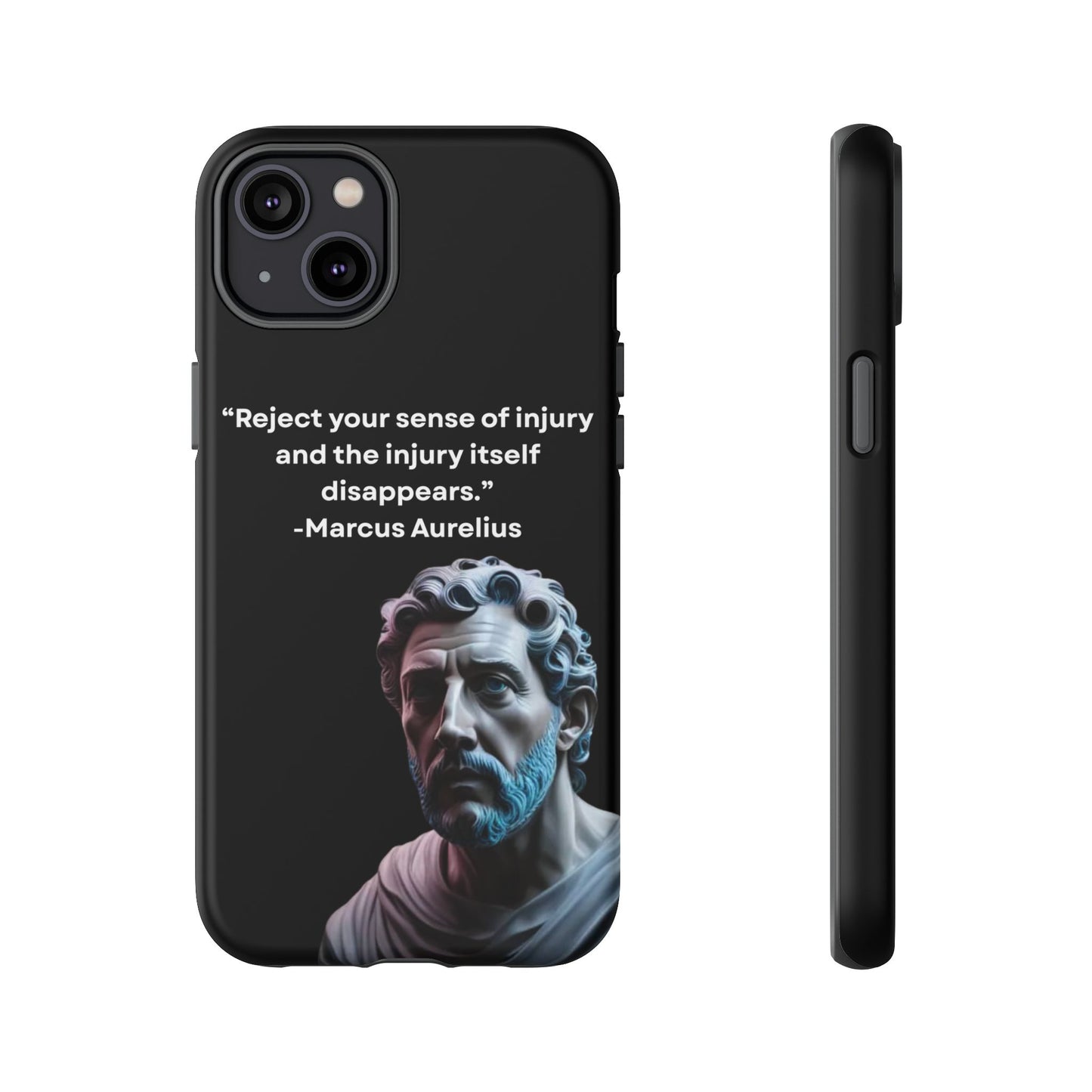 “Strength Within” – Marcus Aurelius Quote Tough Phone Case