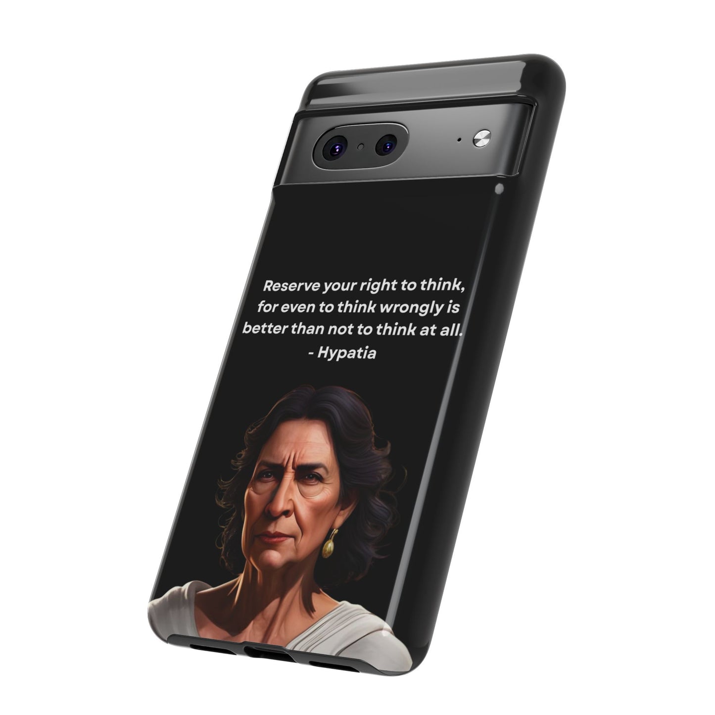 “Think Boldly” – Hypatia Quote Tough Phone Case