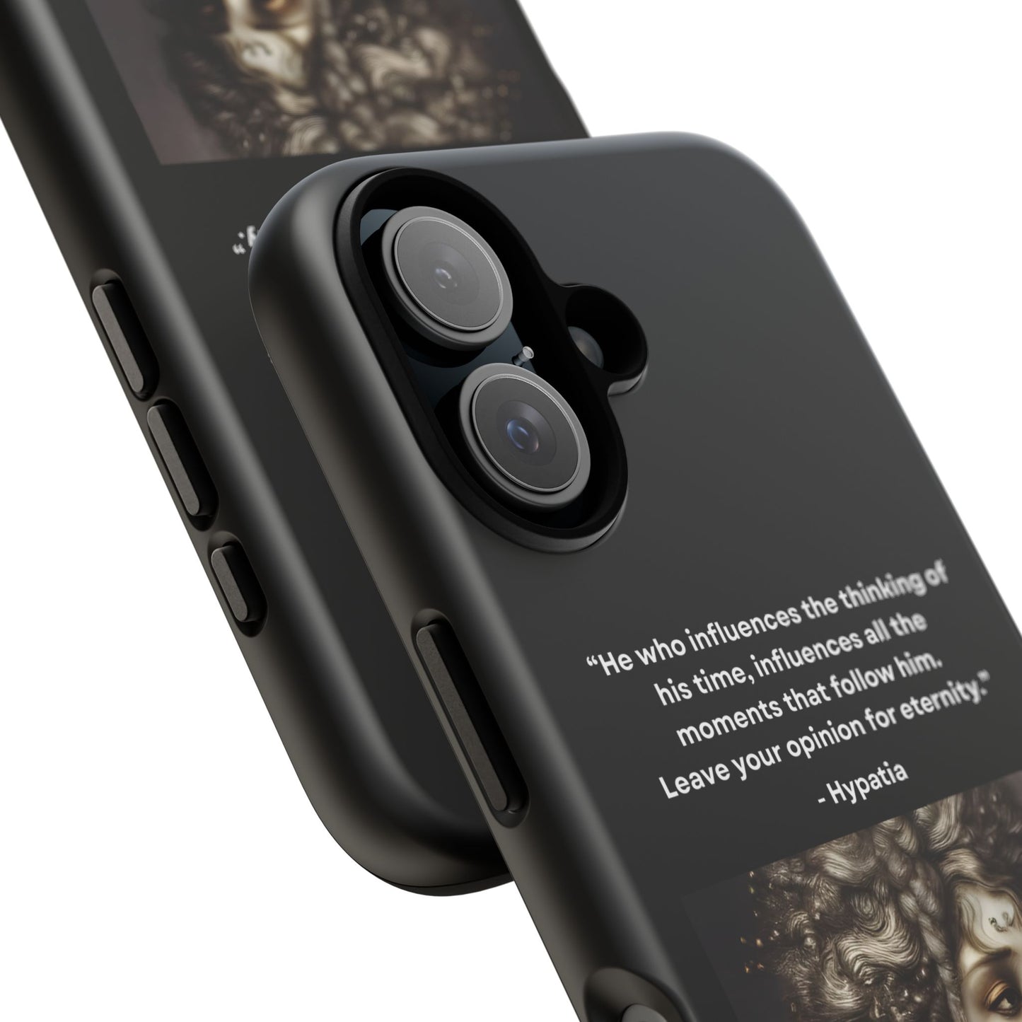“Leave Your Mark” – Hypatia Quote Tough Phone Case
