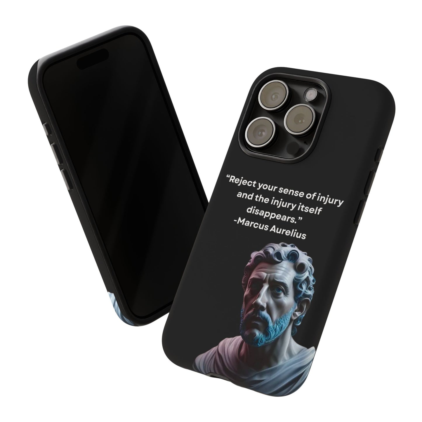 “Strength Within” – Marcus Aurelius Quote Tough Phone Case