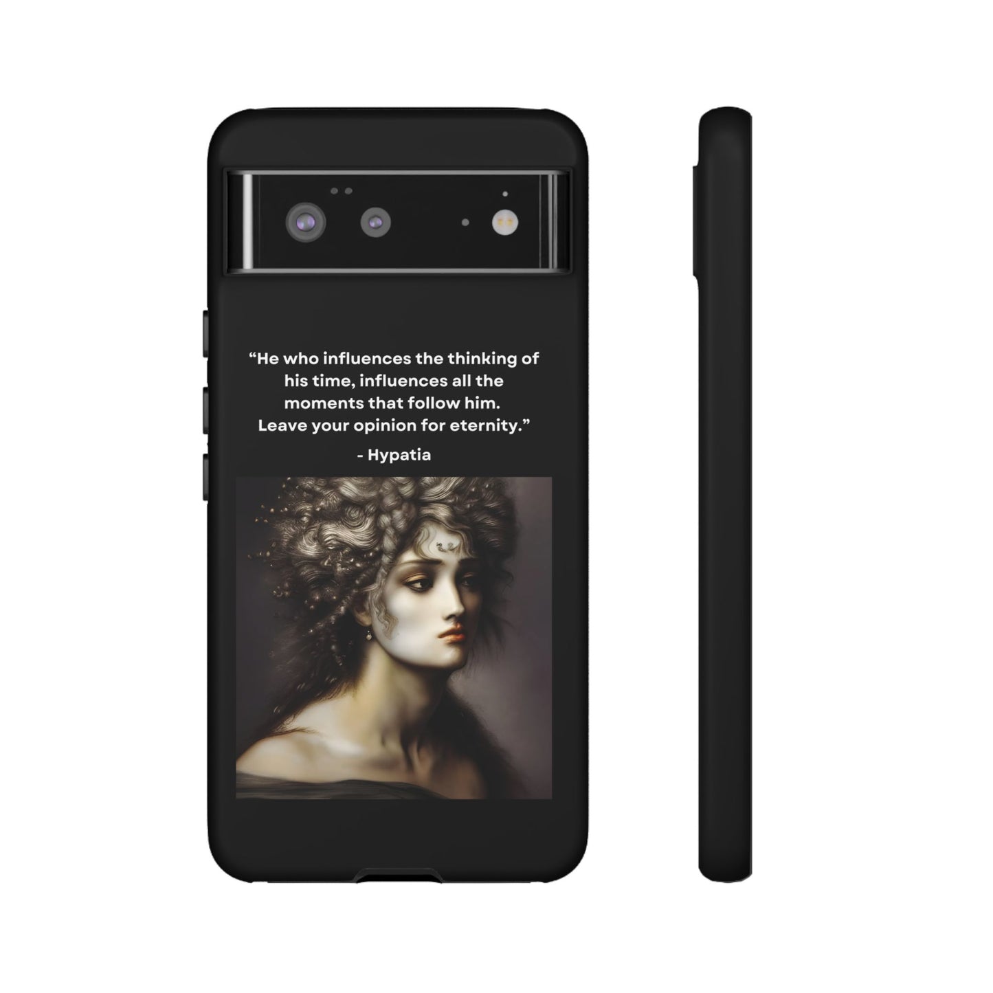 “Leave Your Mark” – Hypatia Quote Tough Phone Case