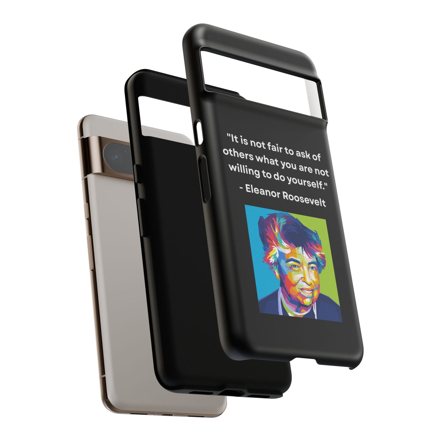 “Lead by Example” – Eleanor Roosevelt Quote Tough Phone Case