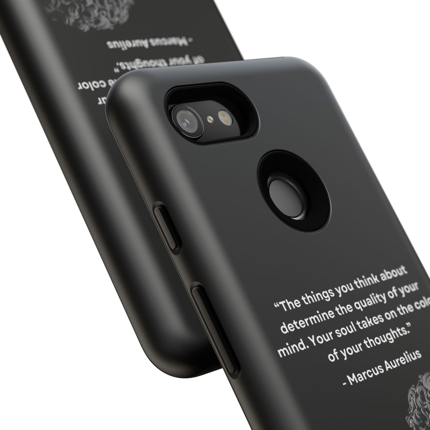 “Color of Thought” – Marcus Aurelius Quote Tough Phone Case