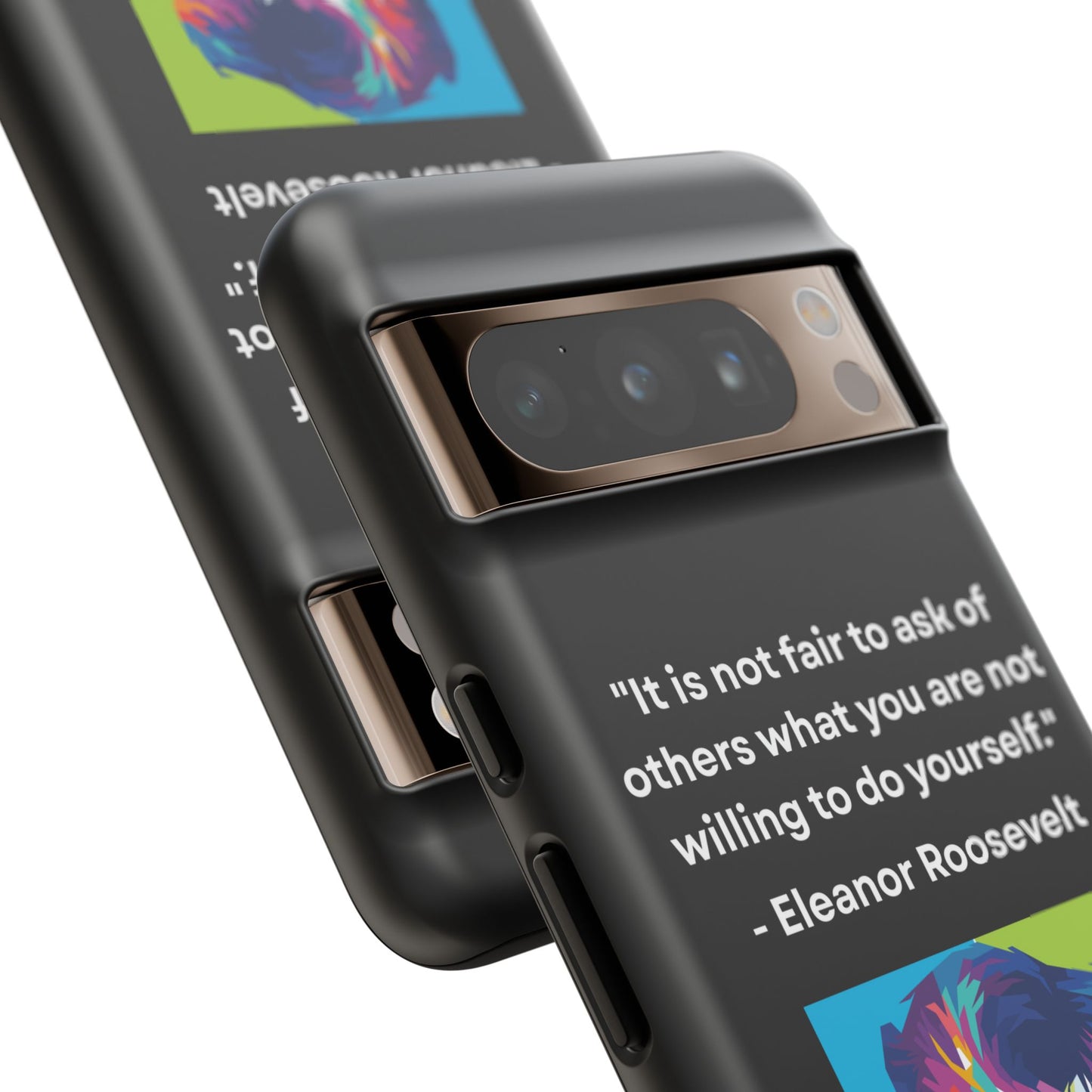 “Lead by Example” – Eleanor Roosevelt Quote Tough Phone Case