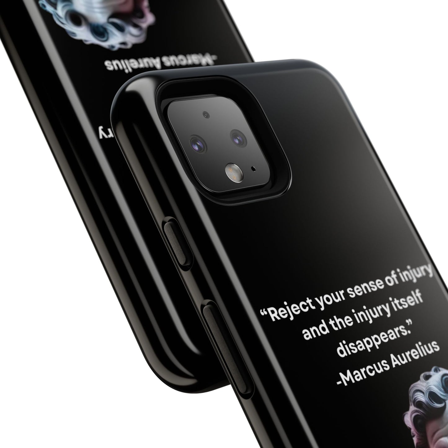 “Strength Within” – Marcus Aurelius Quote Tough Phone Case