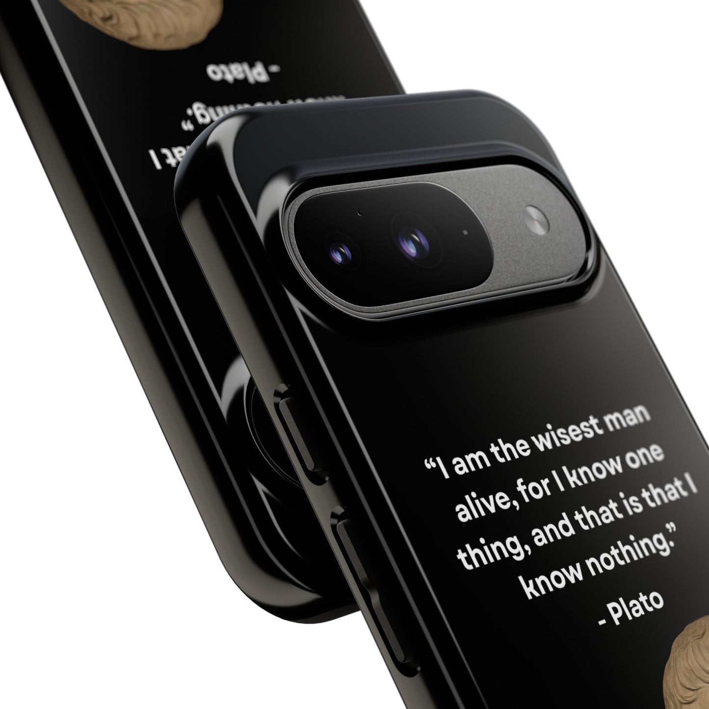 "Know Nothing, Own Wisdom" – Plato Tough Phone Case