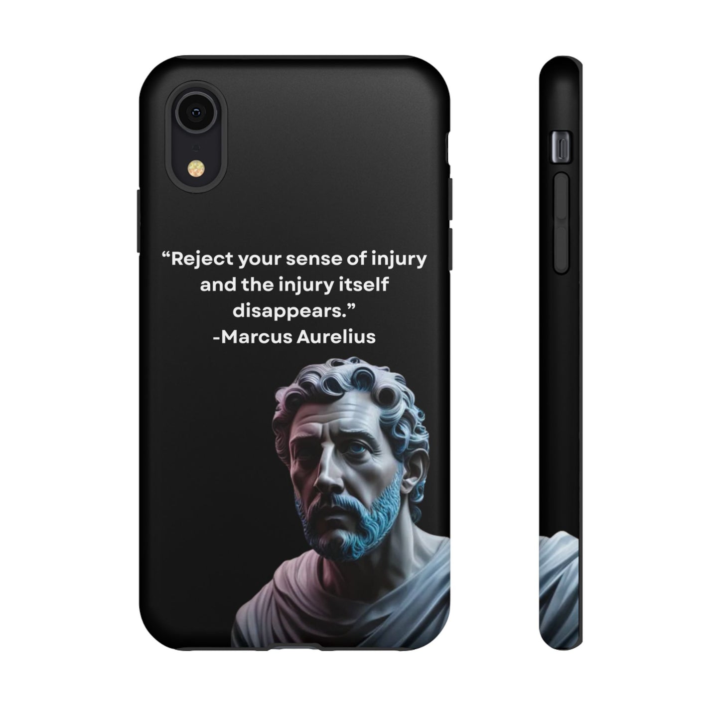 “Strength Within” – Marcus Aurelius Quote Tough Phone Case