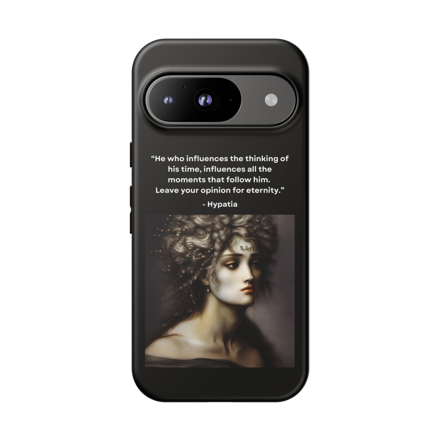 “Leave Your Mark” – Hypatia Quote Tough Phone Case