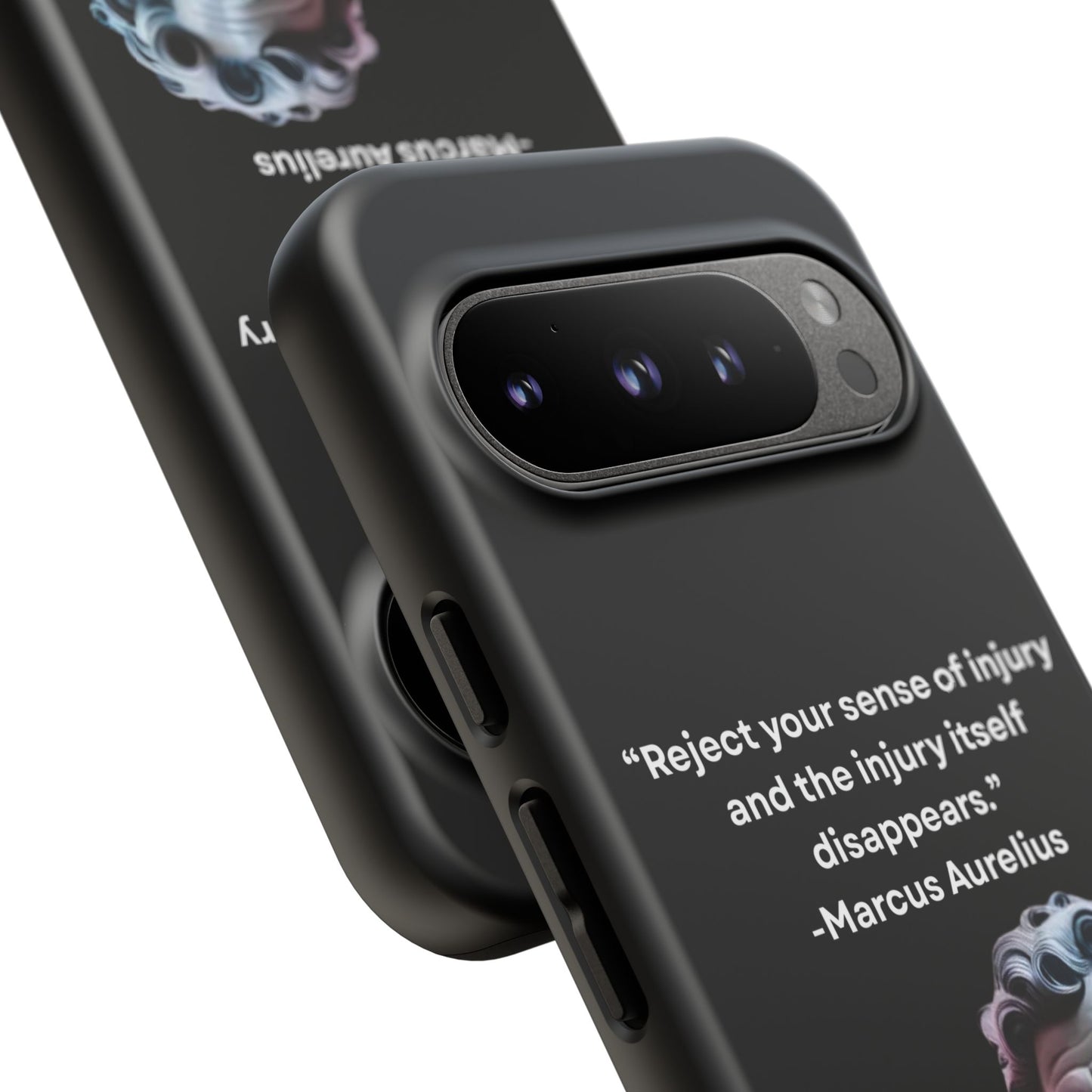 “Strength Within” – Marcus Aurelius Quote Tough Phone Case