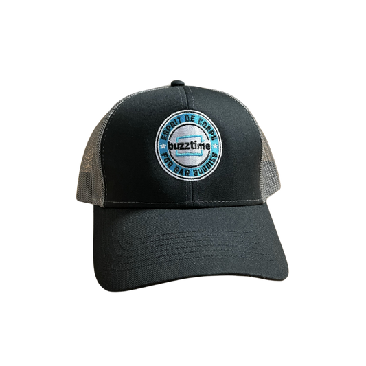 OG Buzztime Mesh Trucker - Black/Charcoal