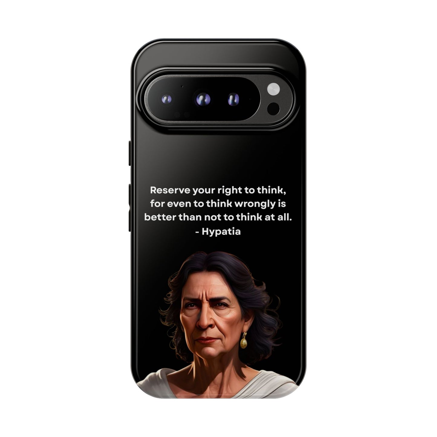“Think Boldly” – Hypatia Quote Tough Phone Case