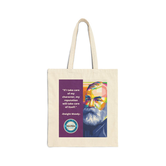 Dwight Moody Quote Tote Bag