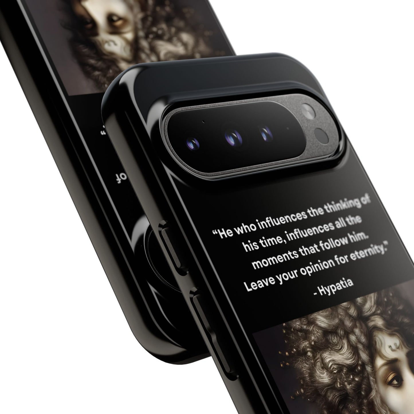 “Leave Your Mark” – Hypatia Quote Tough Phone Case