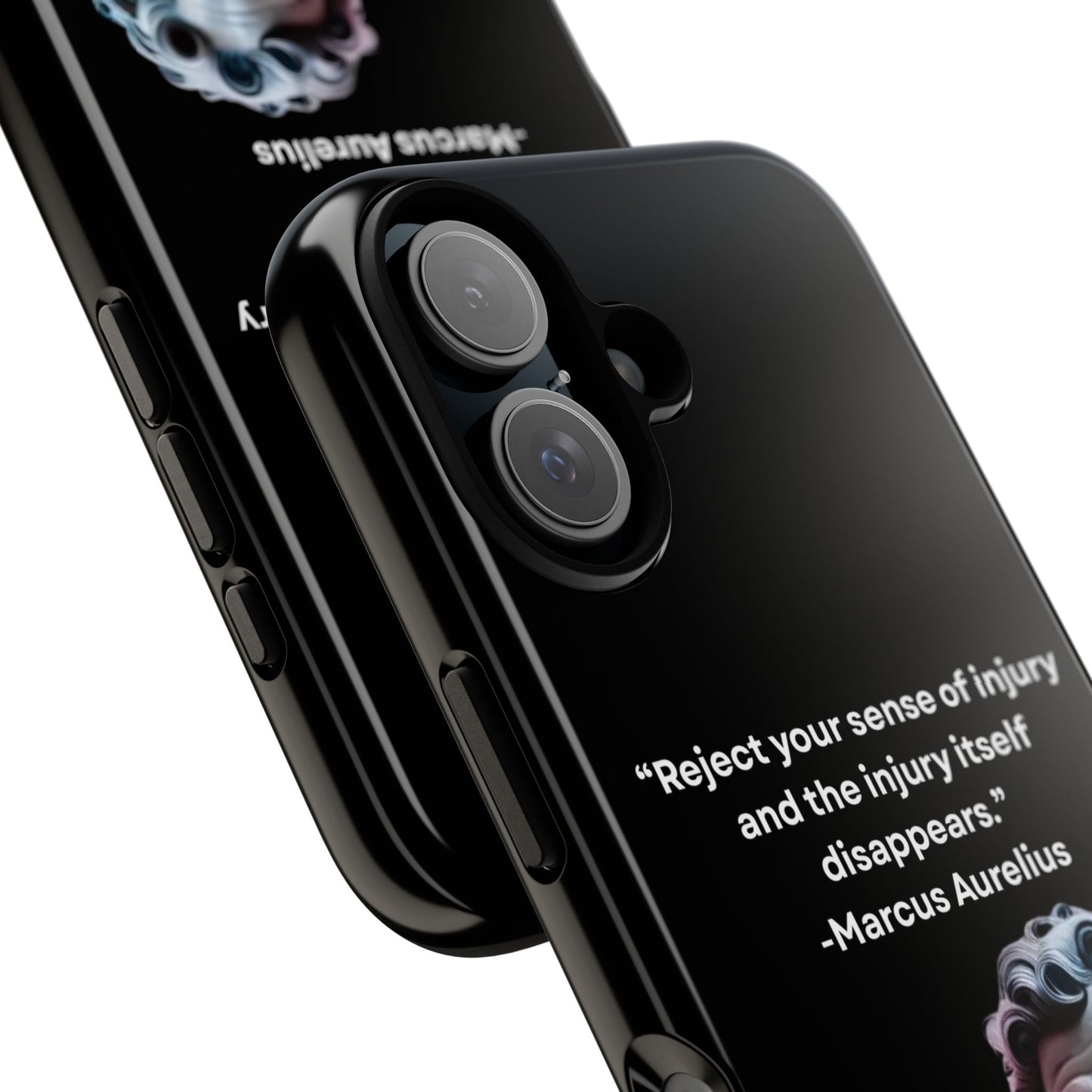 “Strength Within” – Marcus Aurelius Quote Tough Phone Case