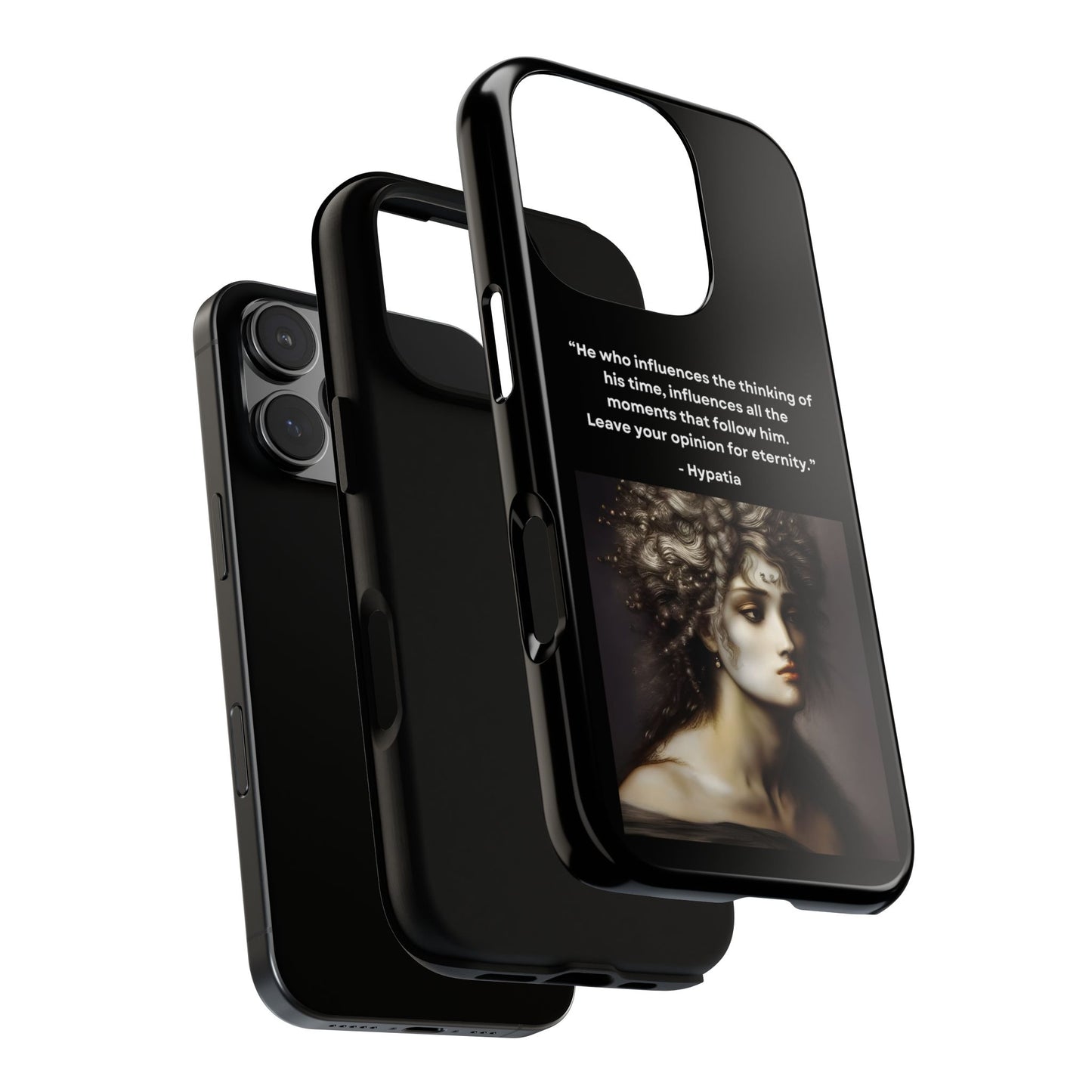 “Leave Your Mark” – Hypatia Quote Tough Phone Case