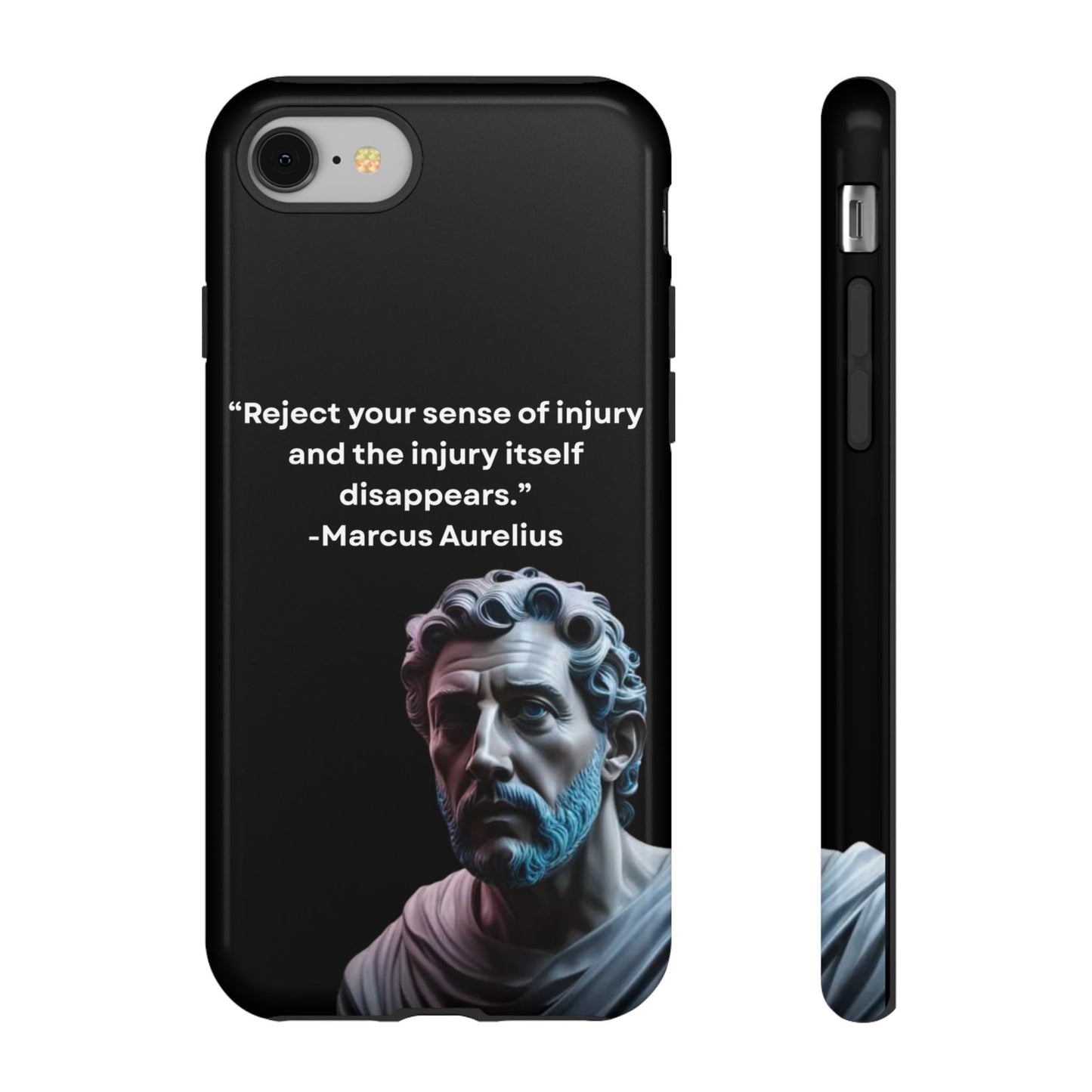 “Strength Within” – Marcus Aurelius Quote Tough Phone Case