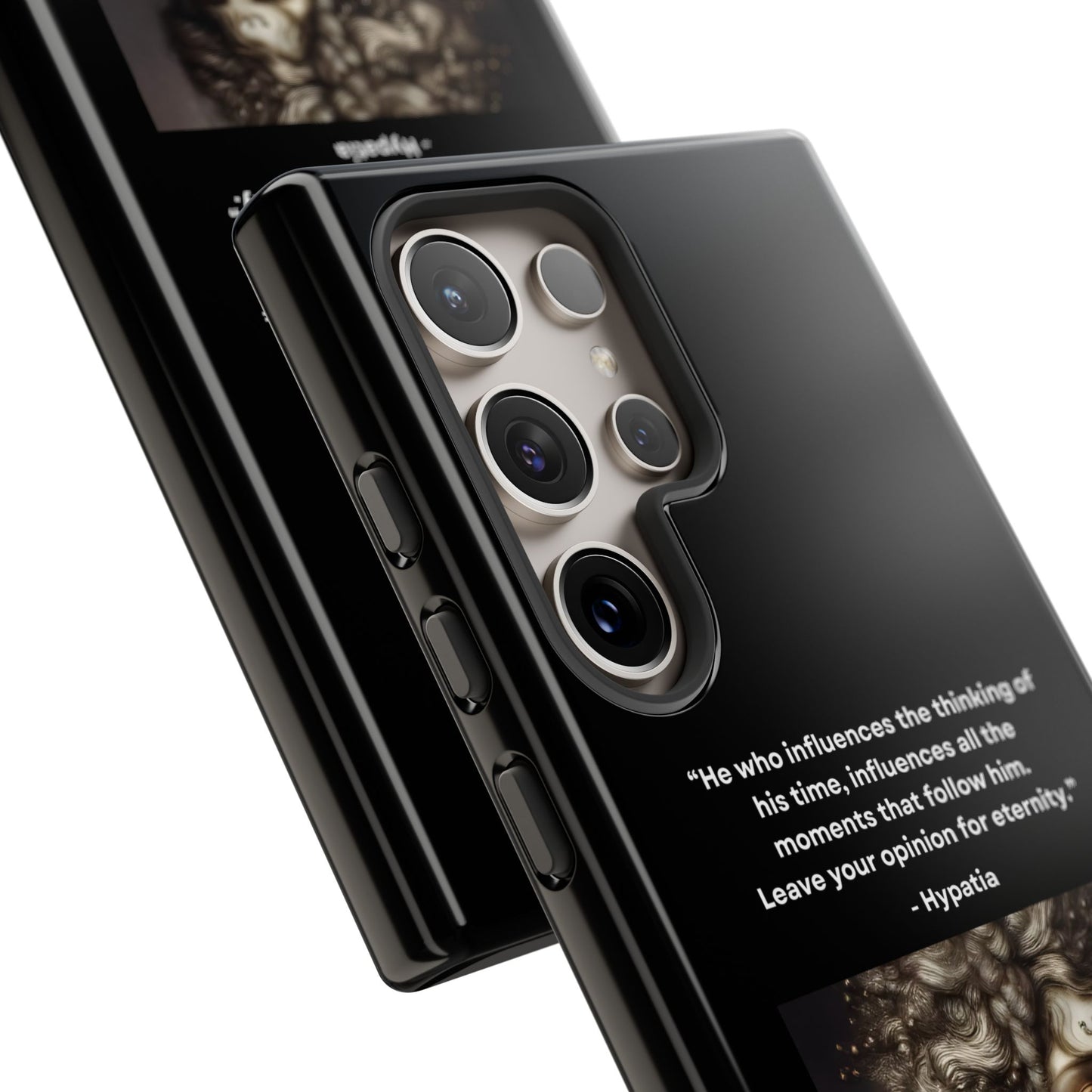 “Leave Your Mark” – Hypatia Quote Tough Phone Case