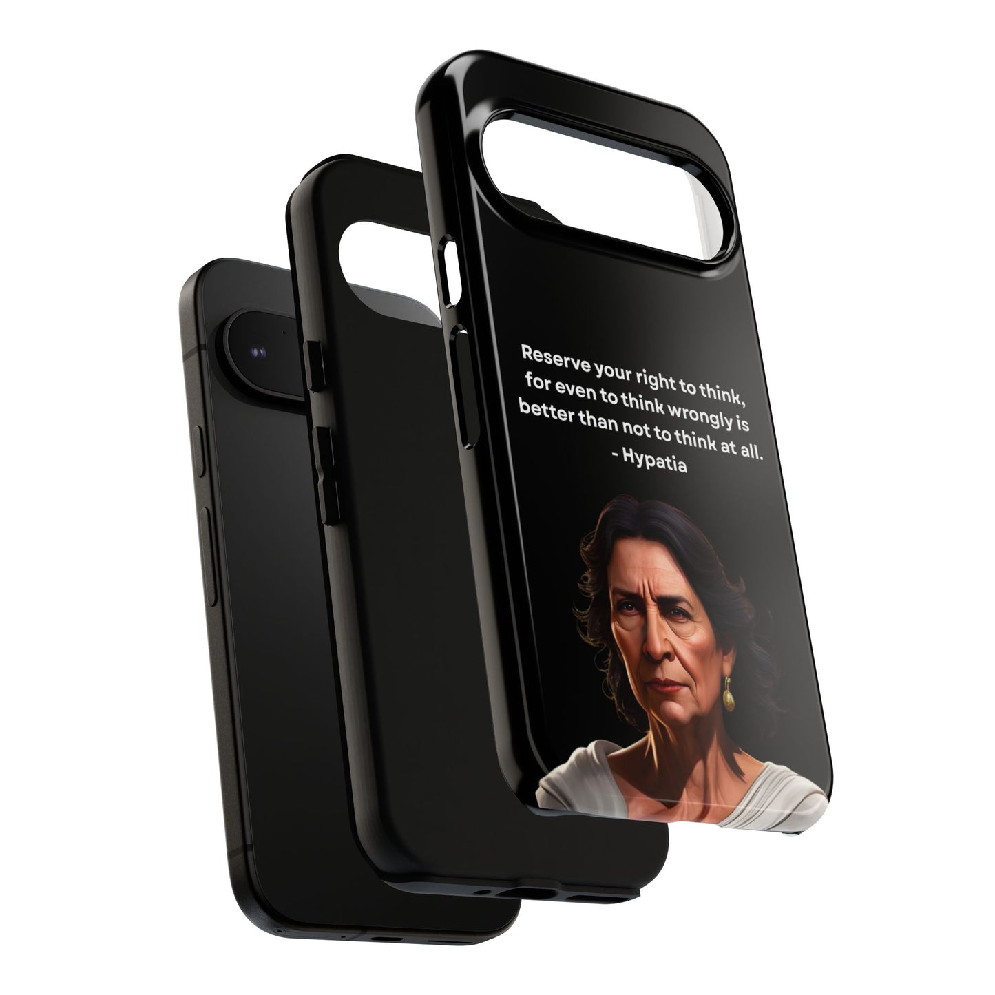 “Think Boldly” – Hypatia Quote Tough Phone Case