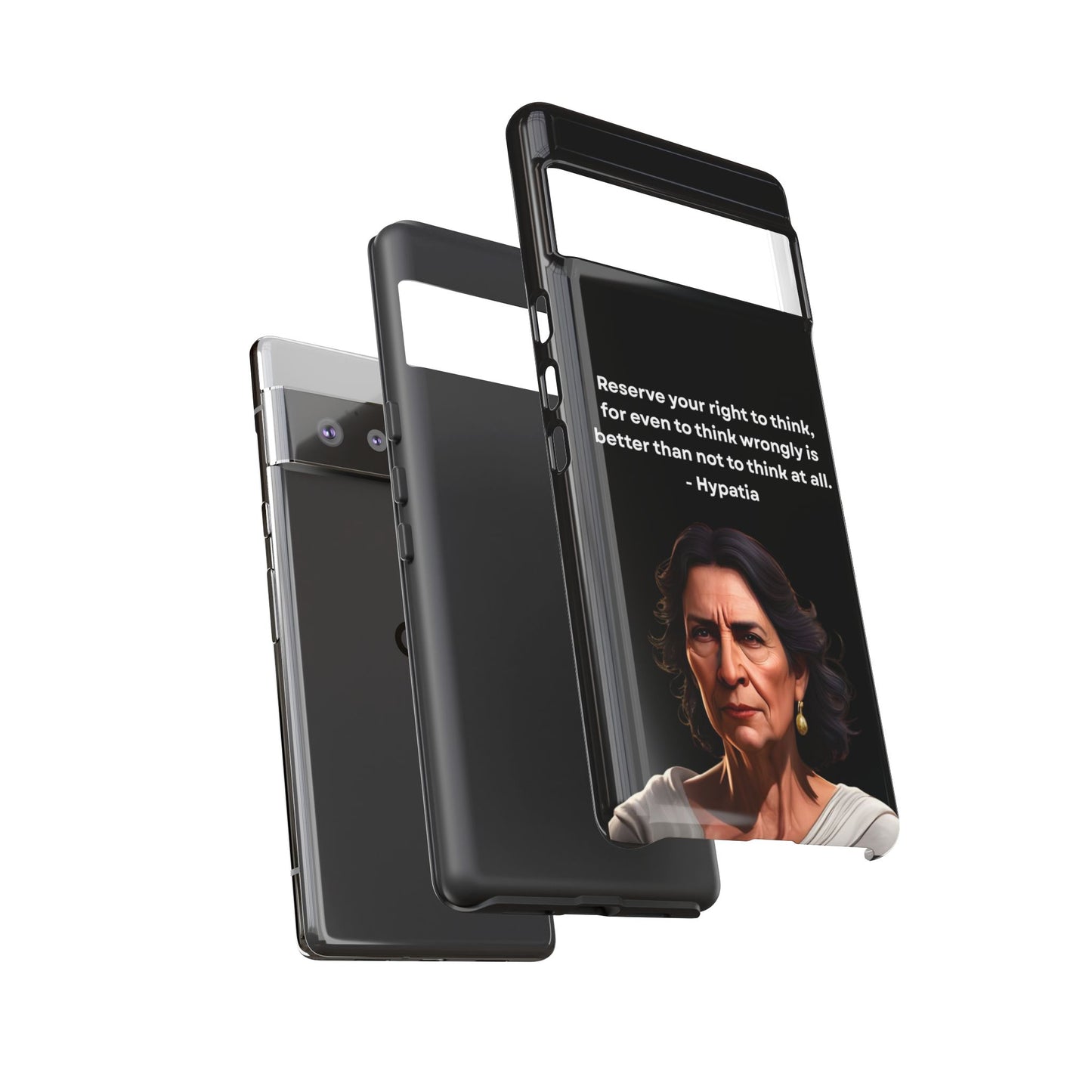 “Think Boldly” – Hypatia Quote Tough Phone Case