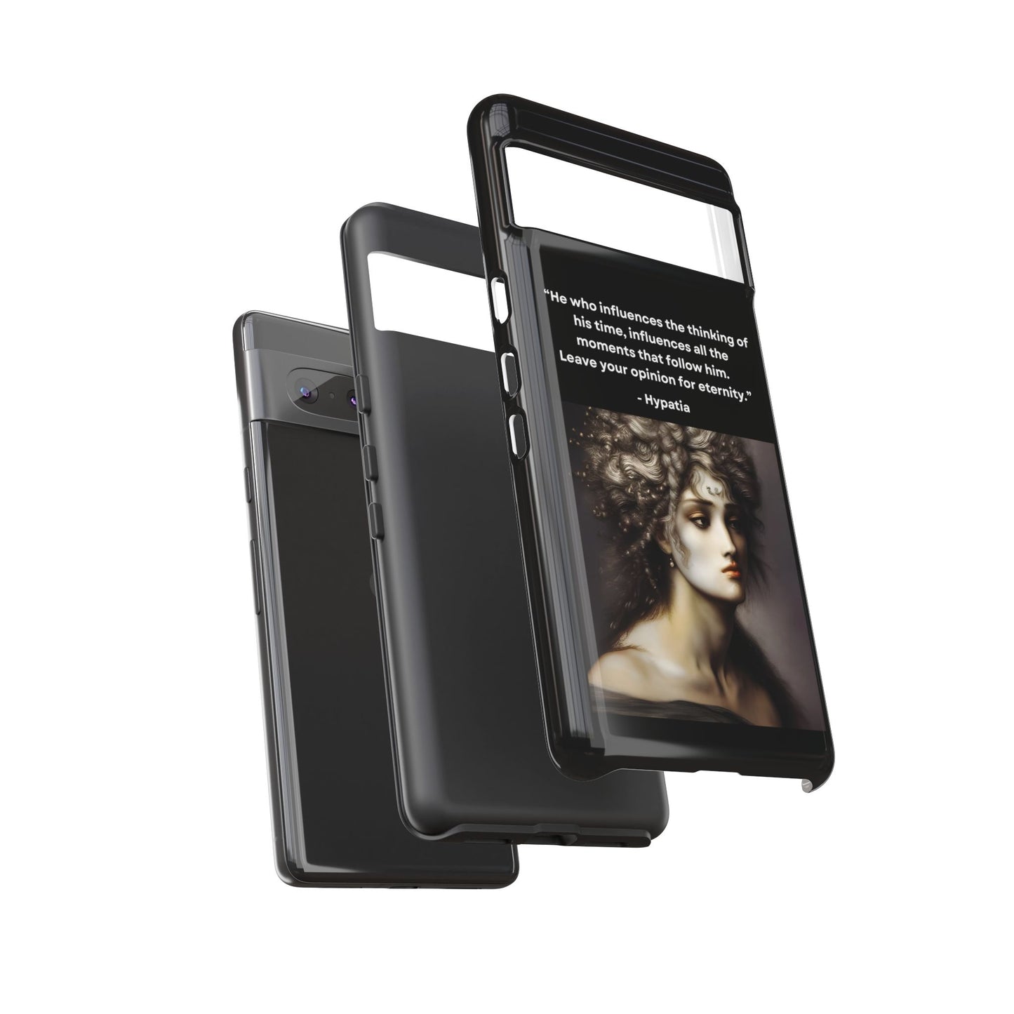 “Leave Your Mark” – Hypatia Quote Tough Phone Case