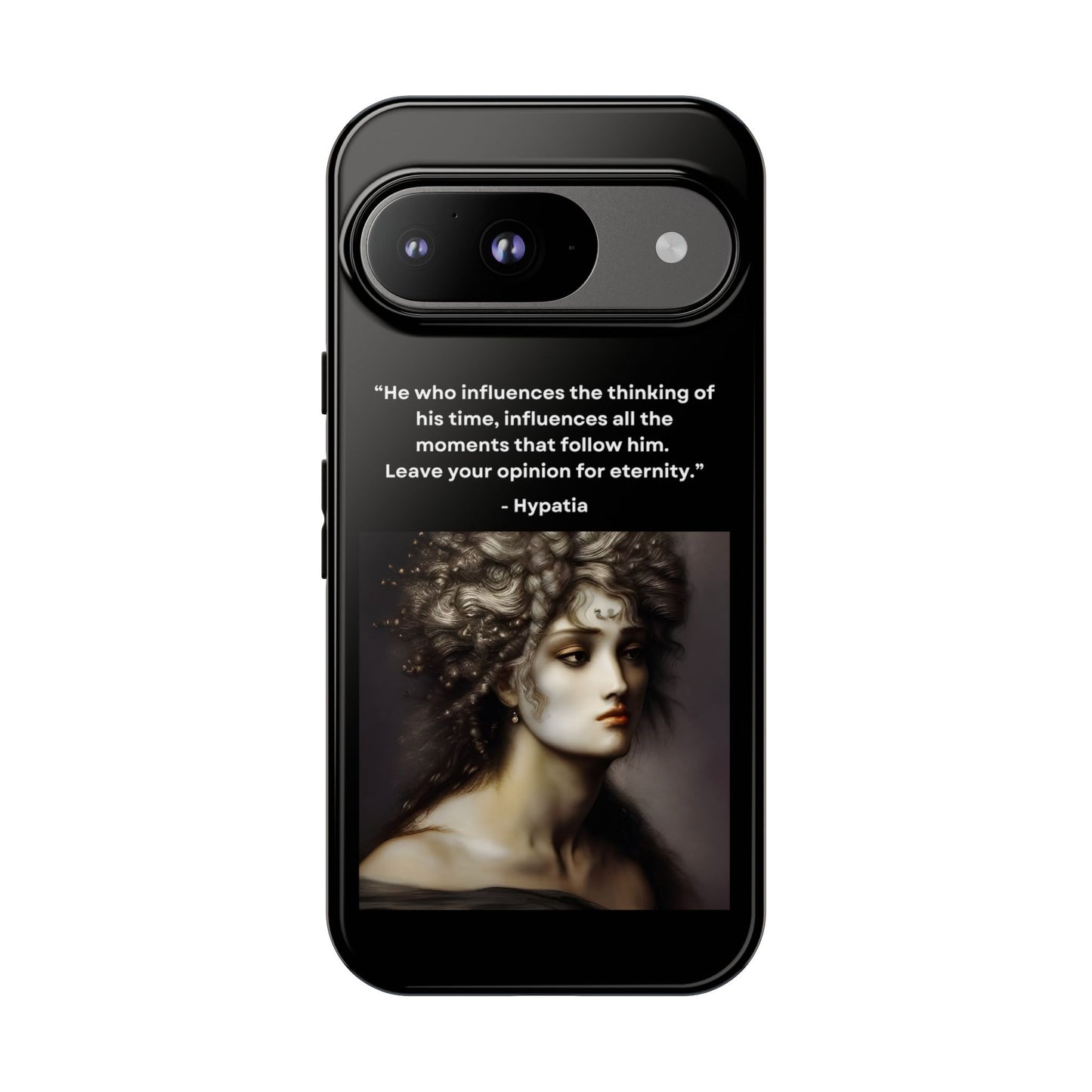 “Leave Your Mark” – Hypatia Quote Tough Phone Case
