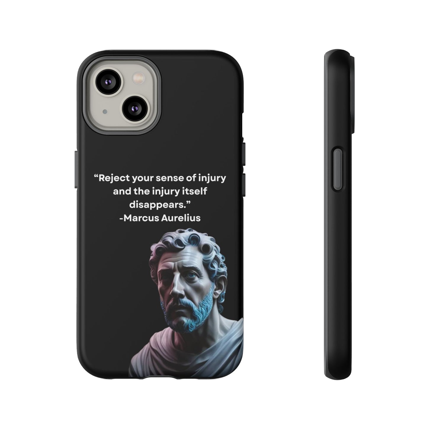 “Strength Within” – Marcus Aurelius Quote Tough Phone Case