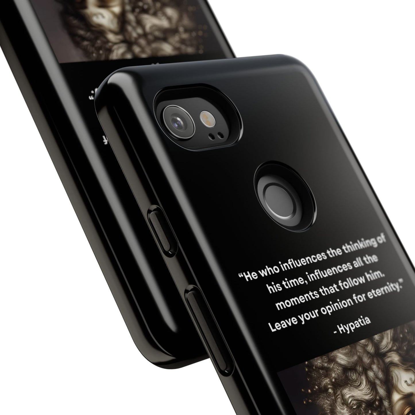“Leave Your Mark” – Hypatia Quote Tough Phone Case